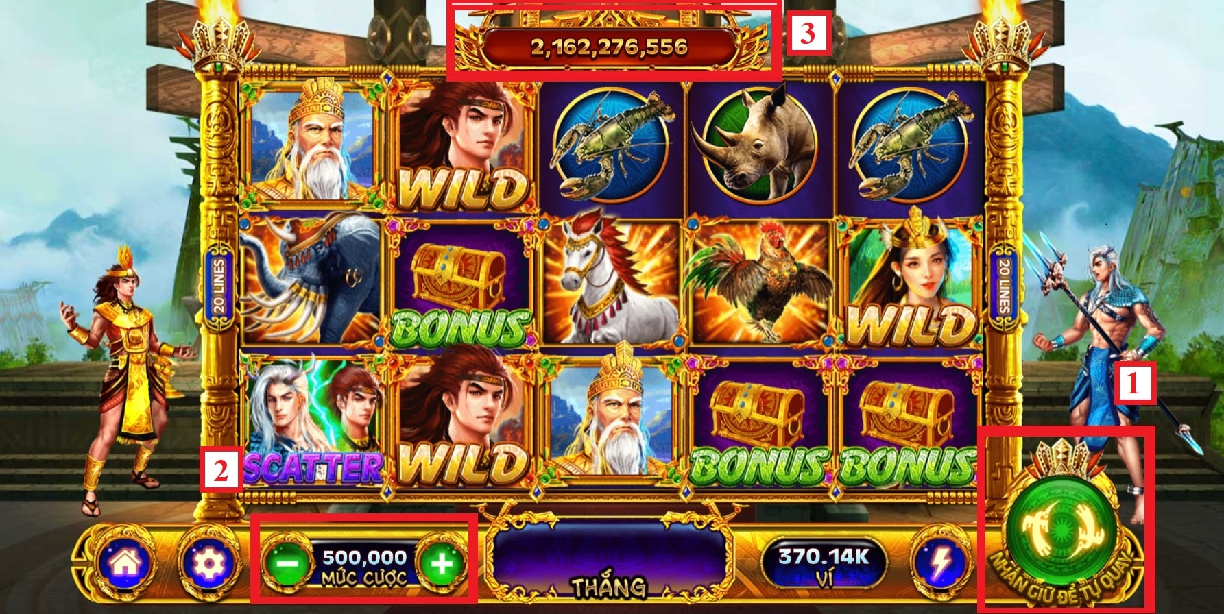 đa dạng game nổ hũ tại nhà cái debet