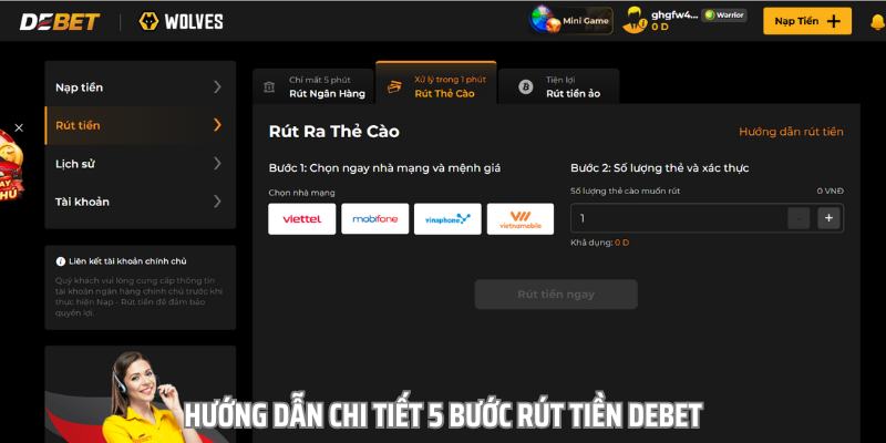 Rút Tiền Tại Debet - Hướng dẫn chi tiết an toàn và hiệu quả