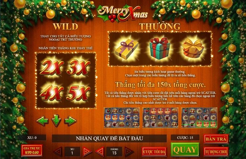 Nổ Hũ Giáng Sinh – Slot Game Đậm Chất Lễ Hội Tại Debet